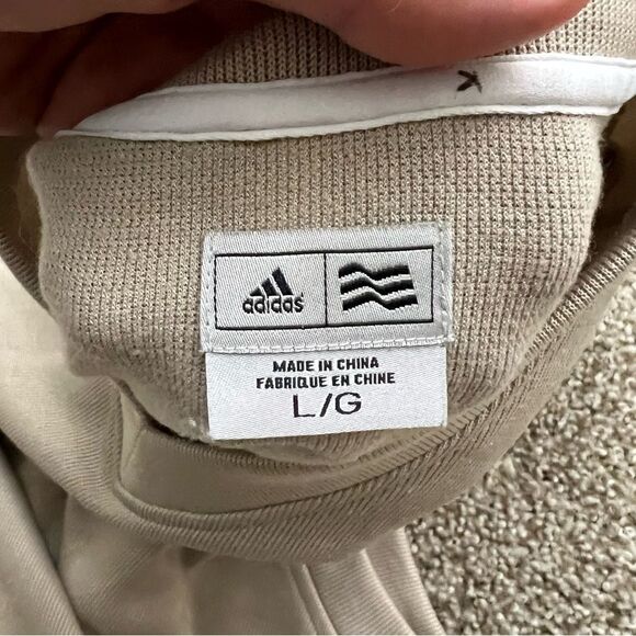 Vintage Adidas Three Stripe Golf Sweater Vest Men's L - Picture 2 of 8